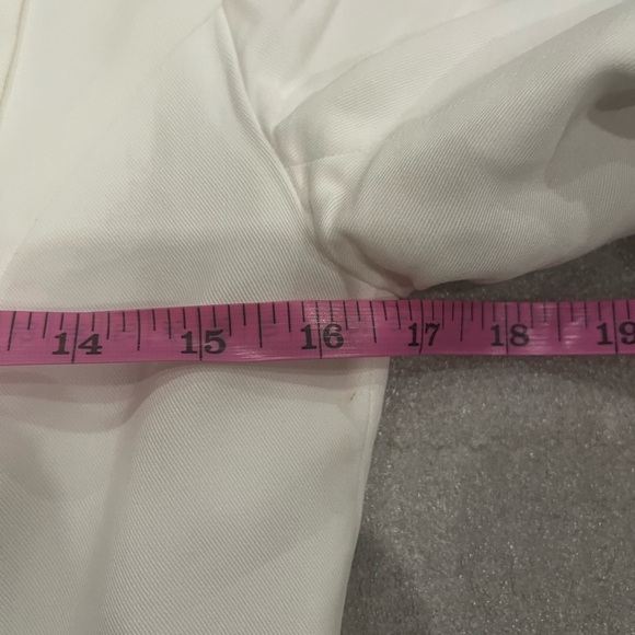 [4P]Cartonnier Anthropologie Off White Women's Open Blazer - Picture 5 of 9